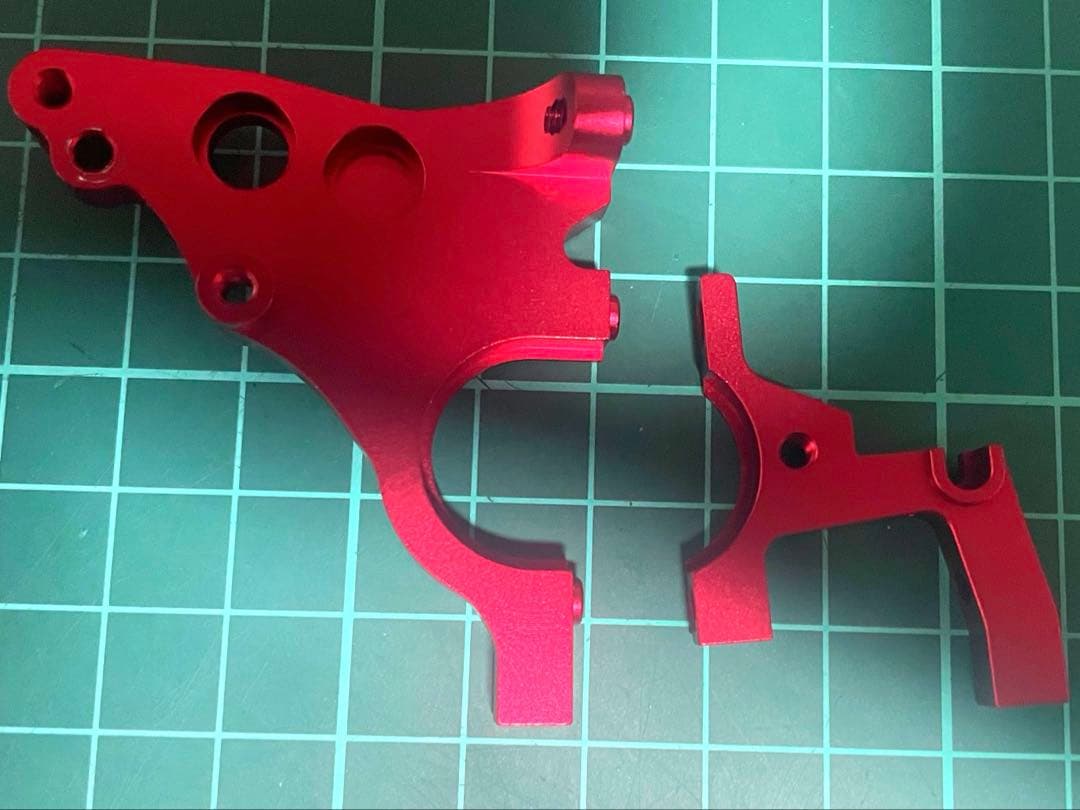 マルチパーパスアルミリヤバルクヘッド(For GALM/レッド)