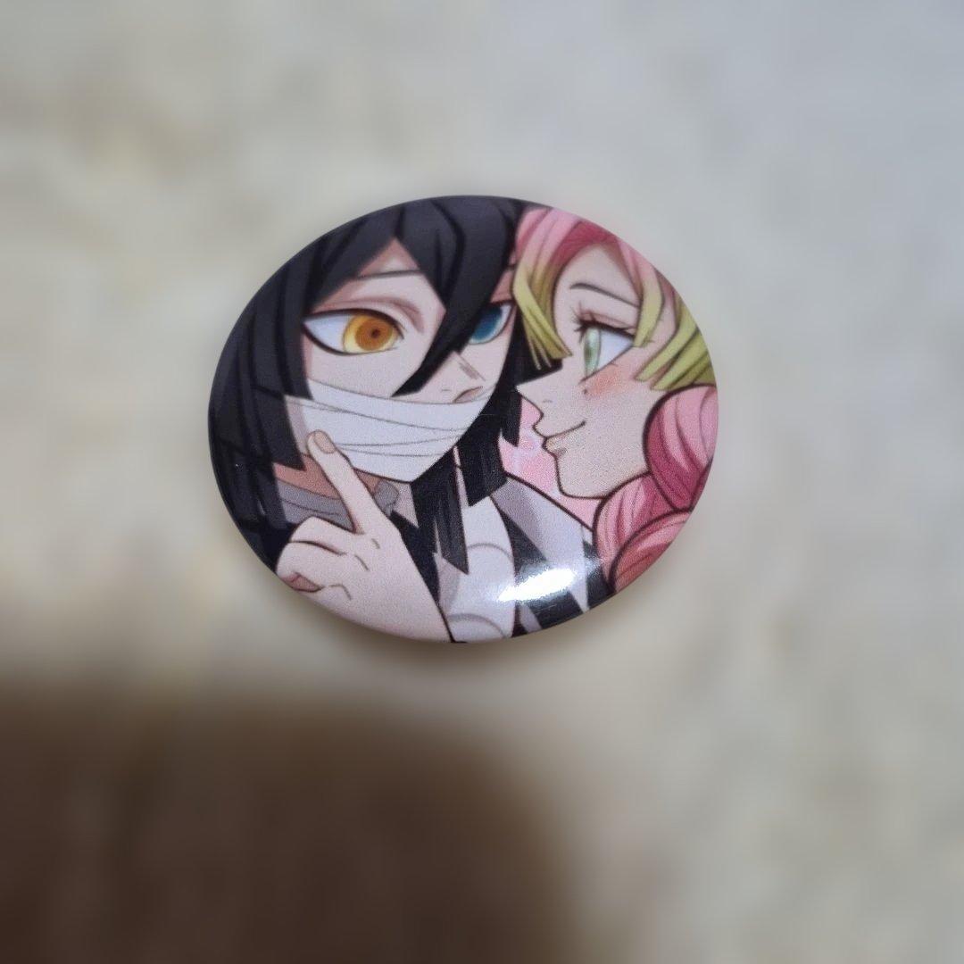 キャラクター缶バッジ 約4cm