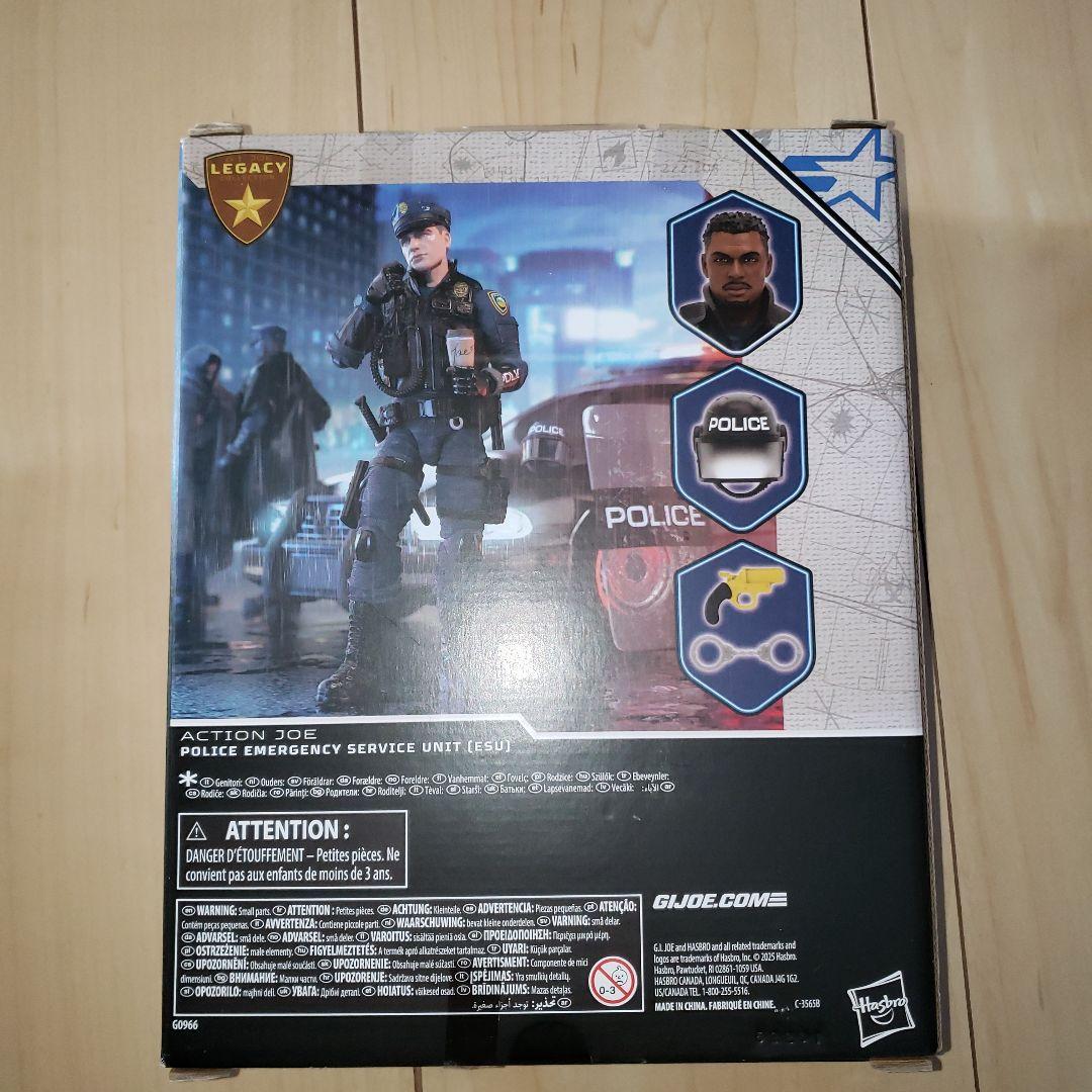 G.I. Joe Classified police esu 警察　giジョー