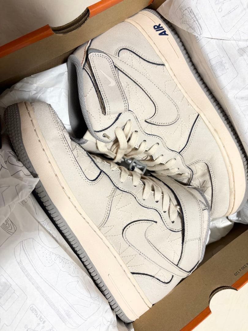 極美品28.5cm ナイキ エアフォース1 ミッド \