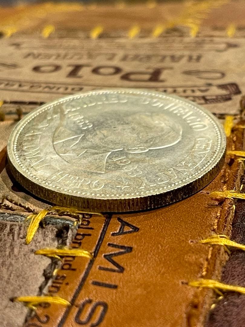 フィリピン　1963年　100周年　1ペソ　銀貨