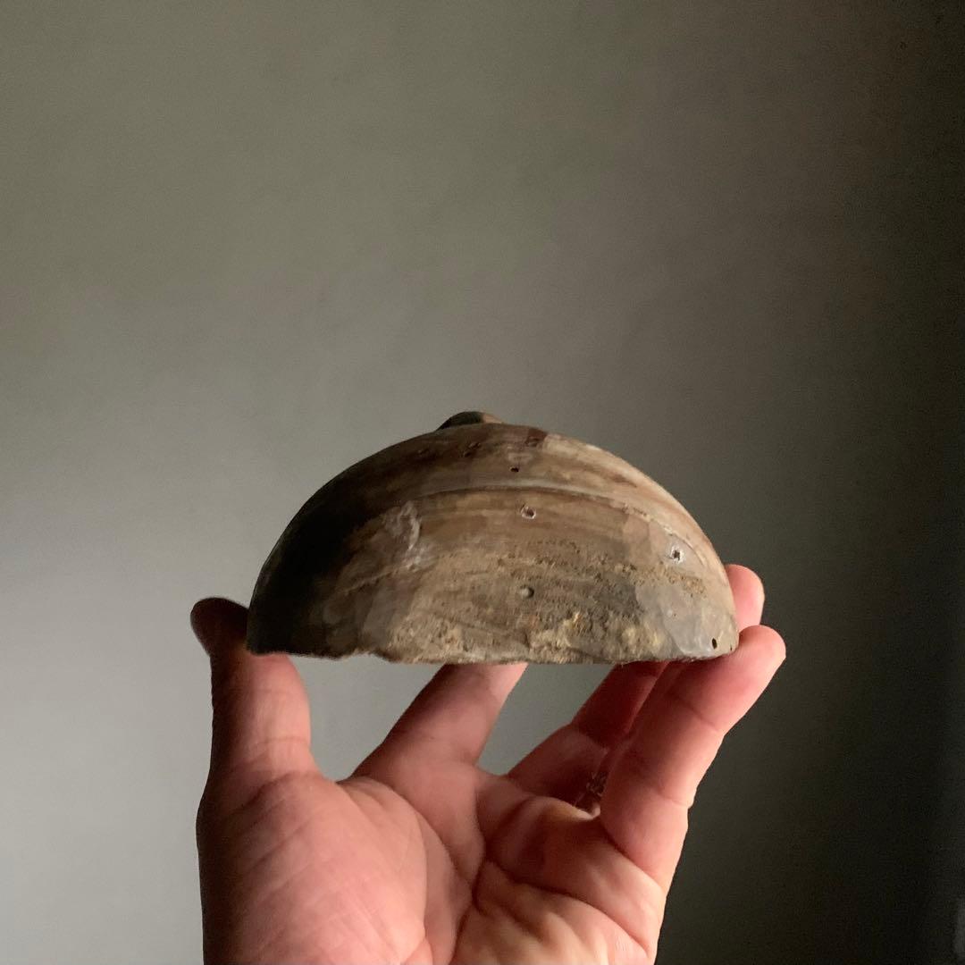 木彫 面型 ？ 古道具 木彫面 アンティーク 古美術 オブジェ