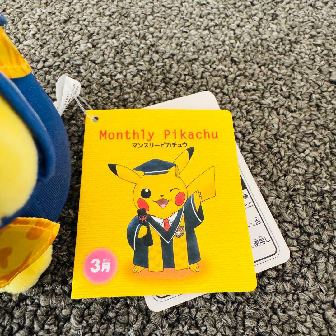 【タグ付・美品】マンスリーピカチュウ 2016年3月