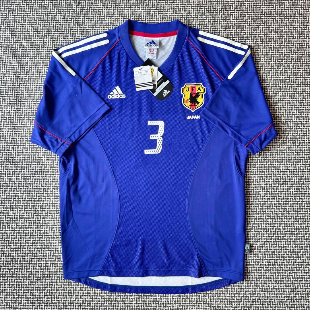 【新品・紙タグ付き】松田直樹 ＃３ 日本代表 ２００２（H） デッドストック