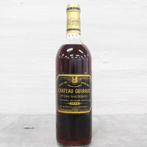 ◇希少 未開栓 CHATEAU GUIRAUD1976 貴腐ワイン 750ml