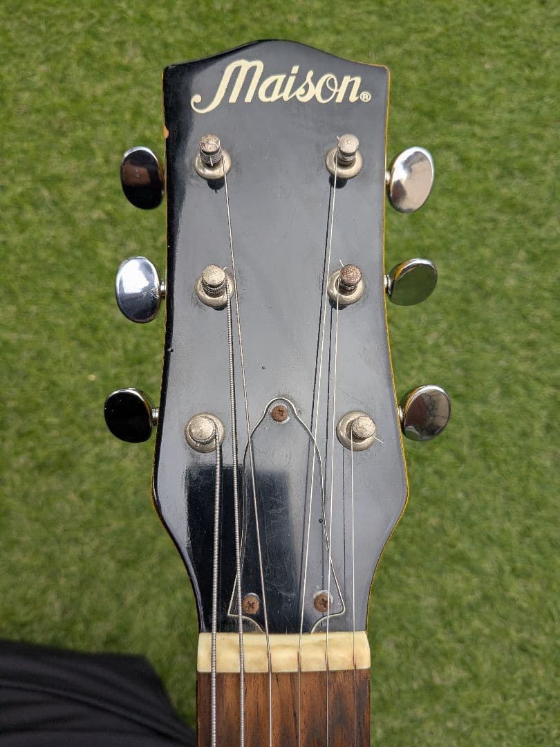 Maison TV YELLOW P90 レスポールjrダブルカッタウェイ