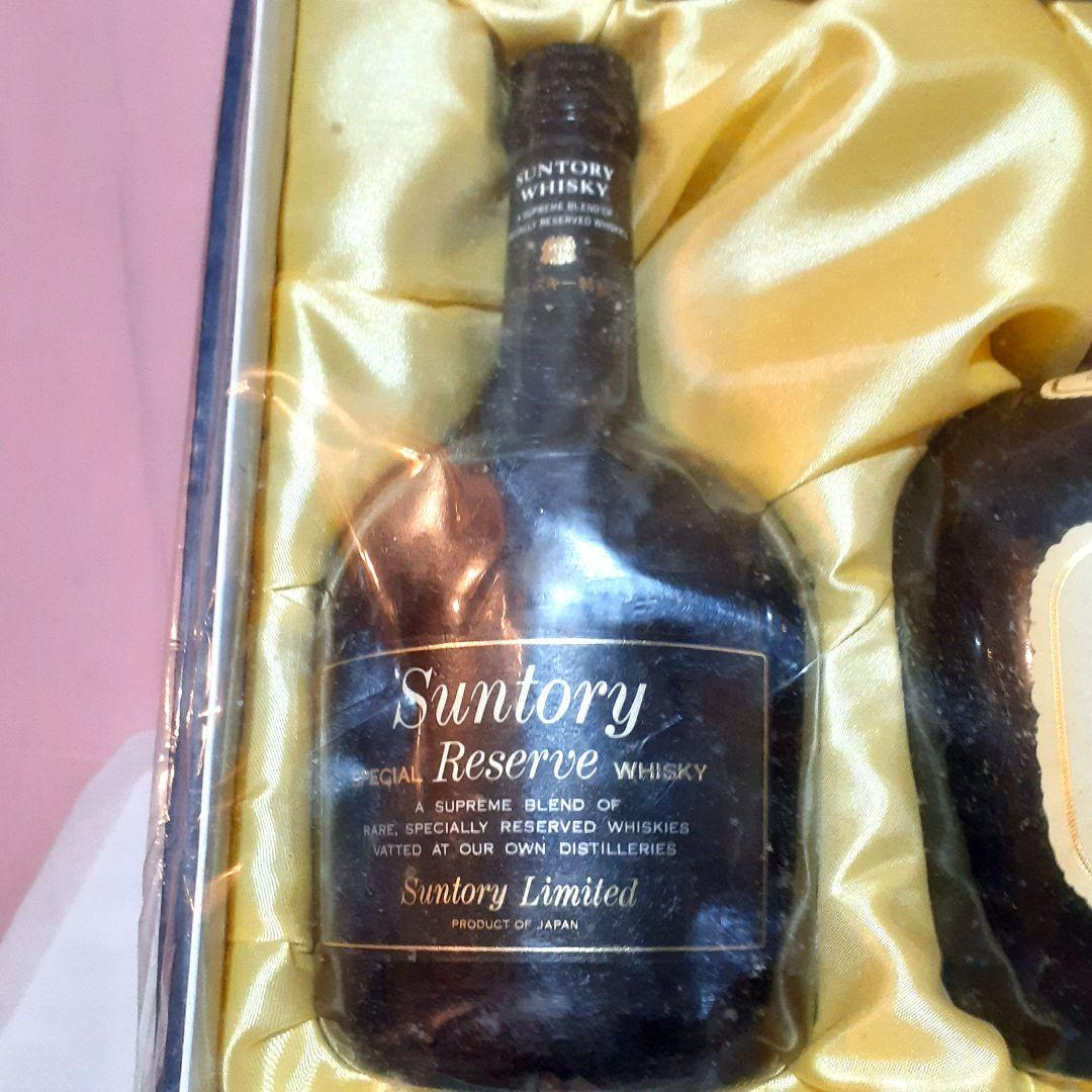 未開封 3本セット サントリー ウイスキー リザーブ オールド エクセレンス