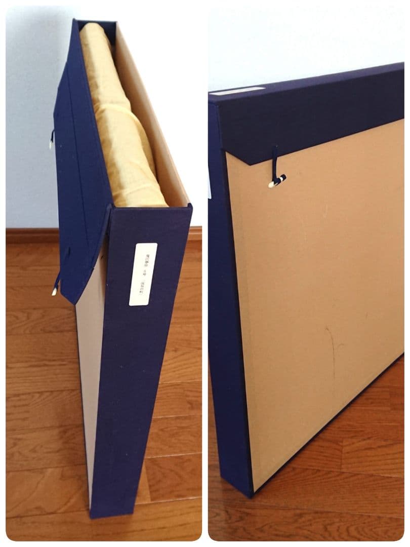 絵画 油絵 鬼沢泰治『渓谷の秋』6号