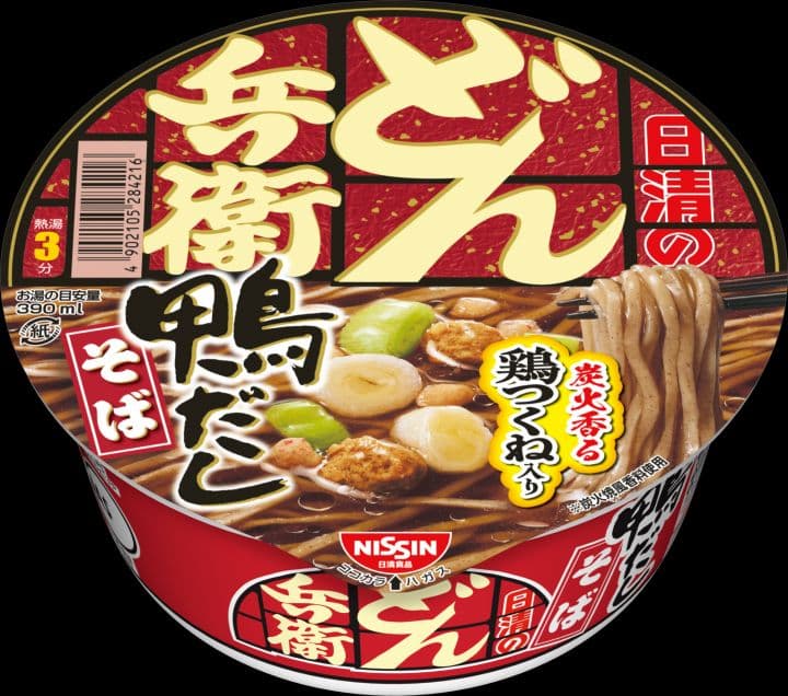日清 どん兵衛 鴨だしそば 1ケース12食