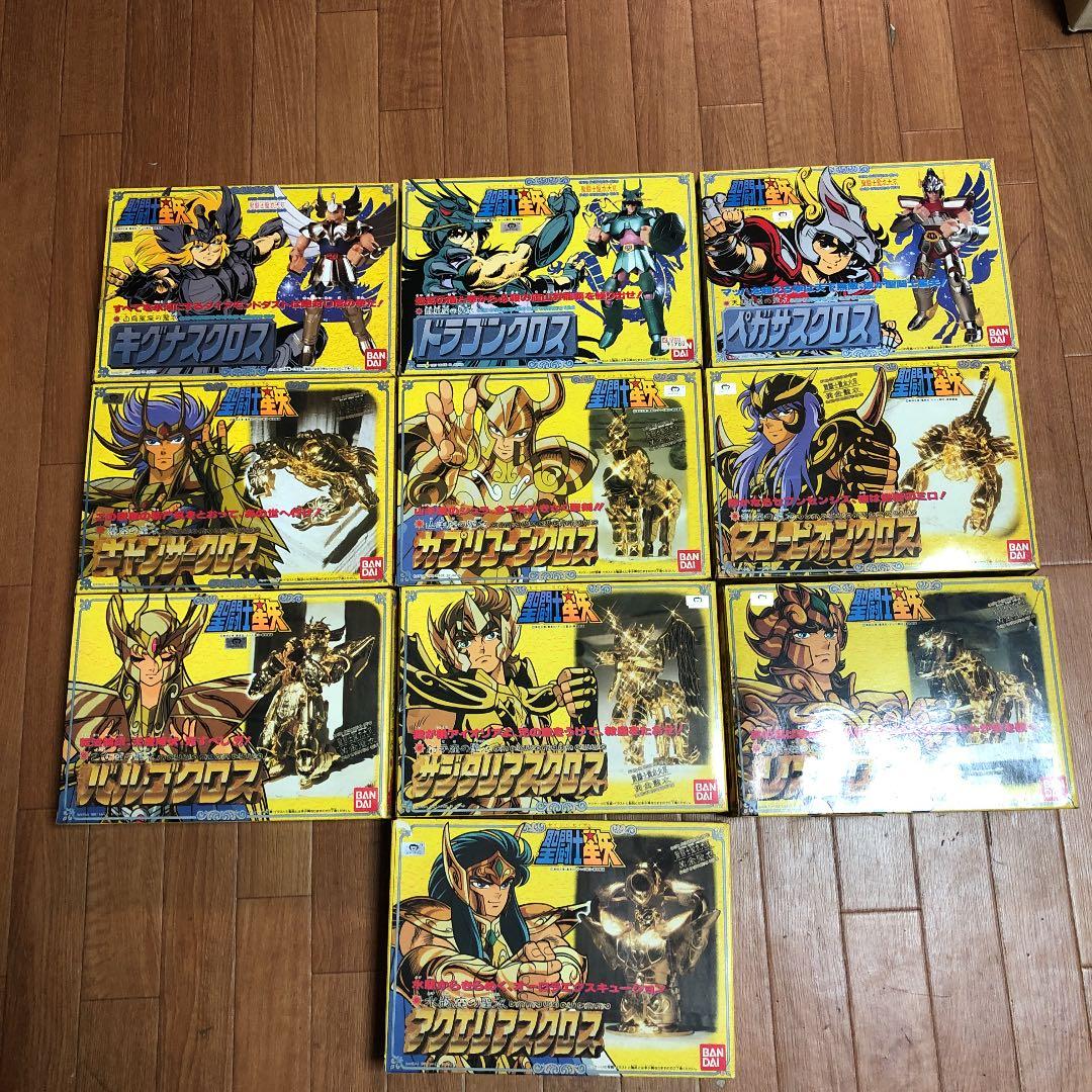 聖闘士星矢　セイントセイヤ　10戦士フィギュアセット