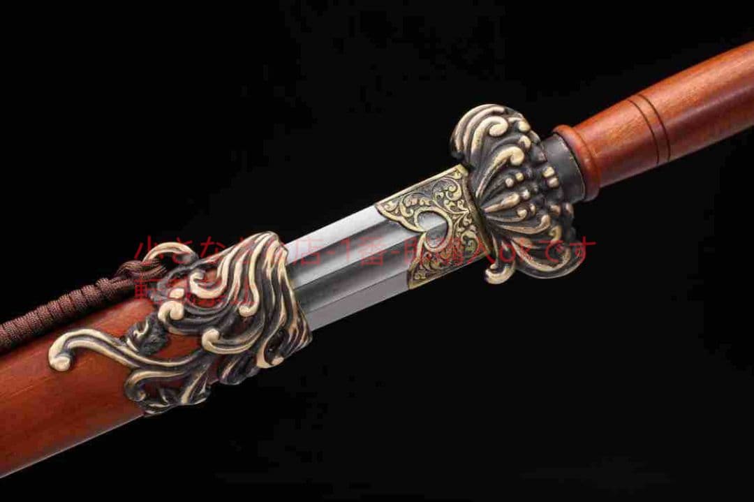 君主サーブル模様鋼二重溝中モデル  古兵器 武具 刀装具 日本刀 模造刀 居合刀