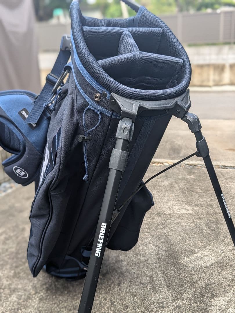 【USED】BRIEFING キャディバッグ CR-4 #03 ネイビー