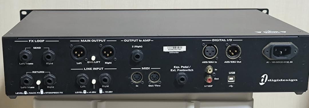 Avid Eleven Rack 動作確認済