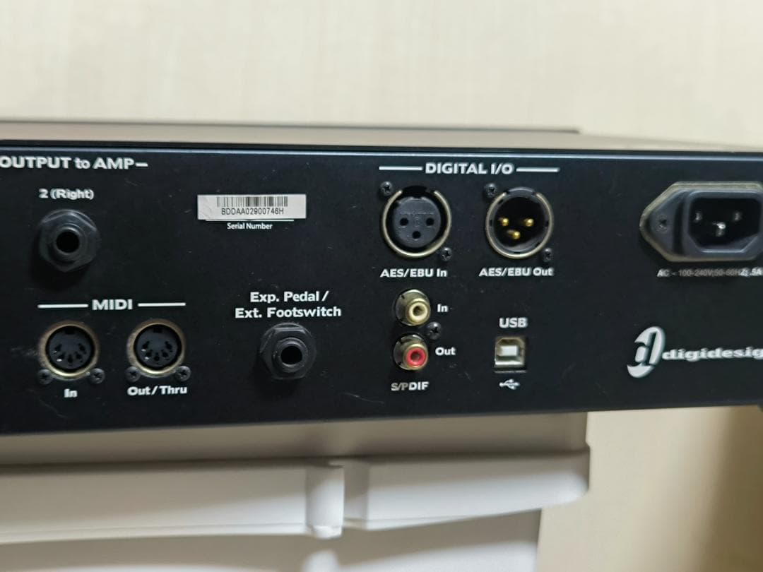 Avid Eleven Rack 動作確認済