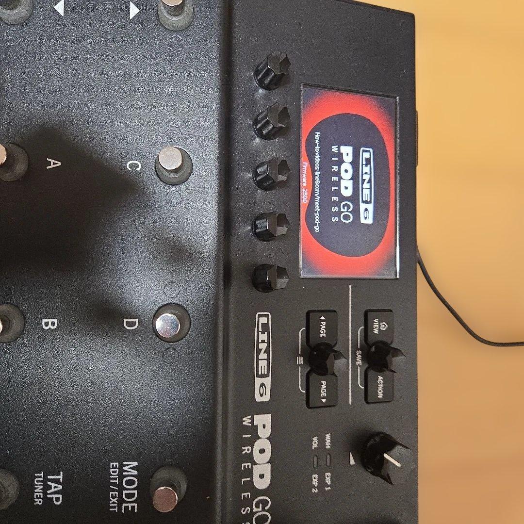 M*i様 Line 6 POD GO WIRELESS ギターエフェクター