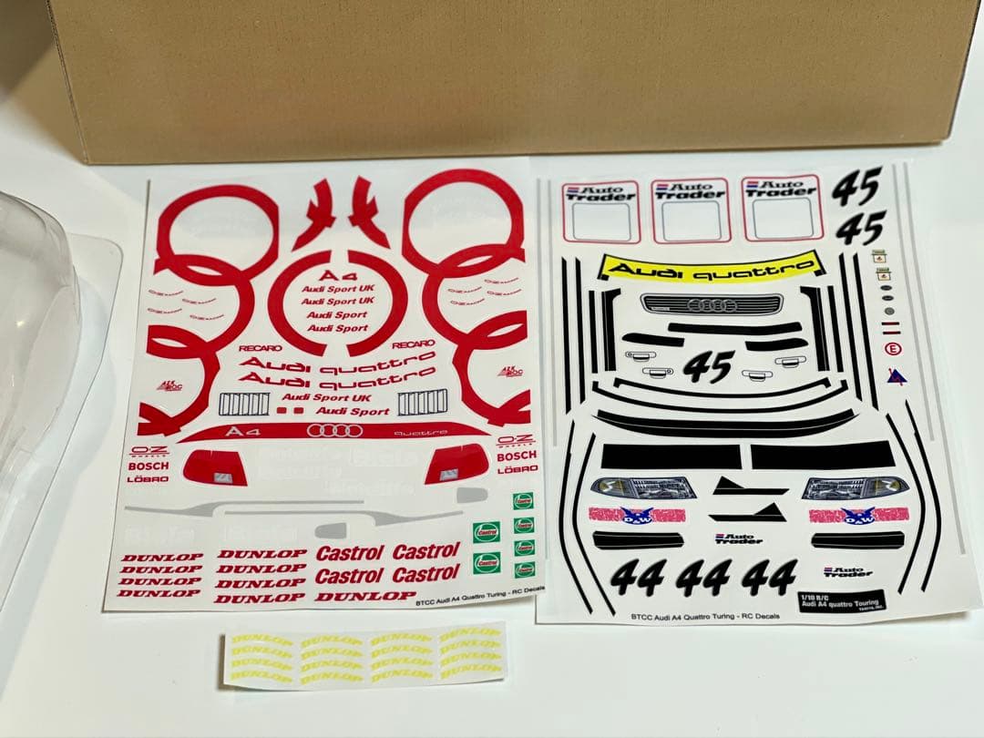 タミヤ1/10 アウディ A4 クワトロ ツーリング（ TT-01TYPE-E）