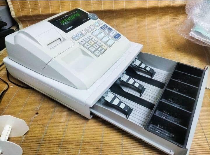 カシオレジスター　100ER　簡単便利特殊　送料込　077277