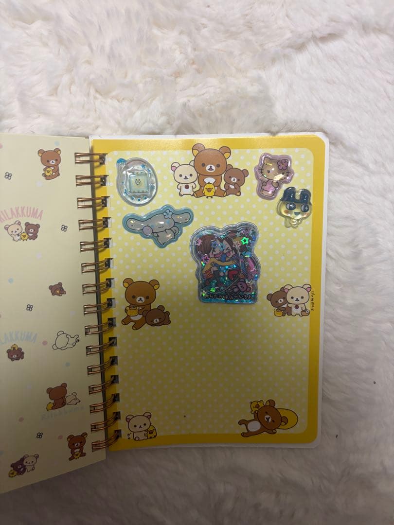 リラックマ シール帳 完成品 ボンボンドロップシール ウォーターシール