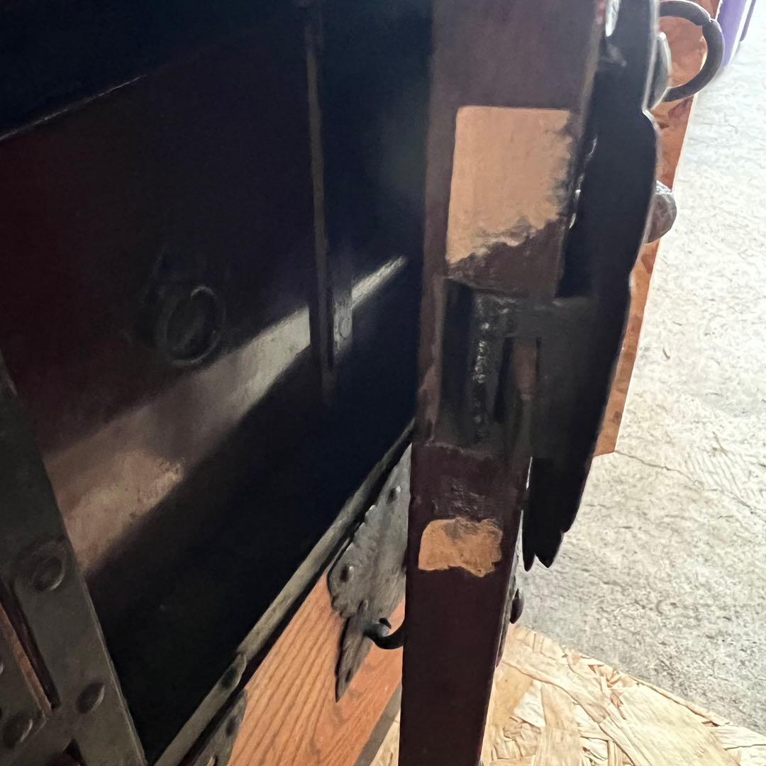 衣装箪笥　時代物　旧家より引受　使用感・ダメージあり　【たのメル便♪】