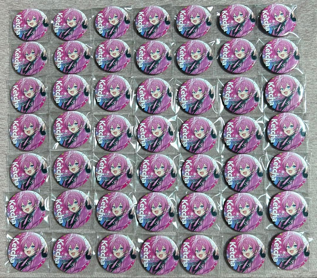 すとふぇす 缶バッジ AMPTAKxCOLORS けちゃ