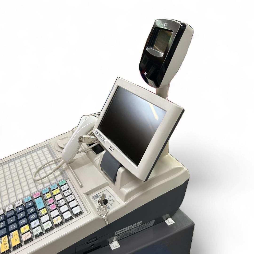 TEC東芝テック FS-2055 レジスター バーコードリーダー付 動作確認済①