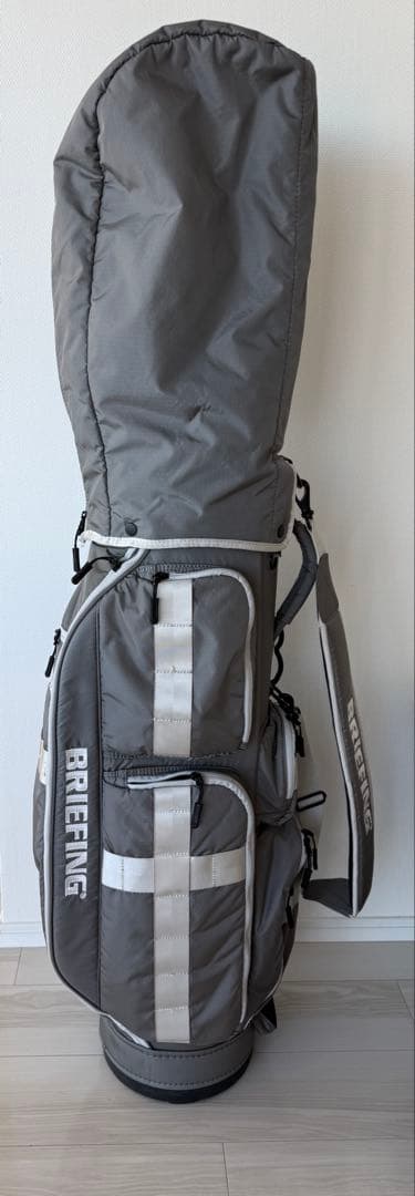 BRIEFING グレーキャディバッグ