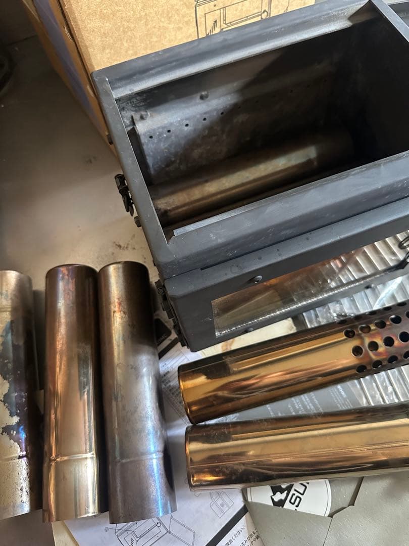 お値下げ❣️追加煙突‼️アウトドア薪ストーブ MICRO 中古　Mt.SUMI