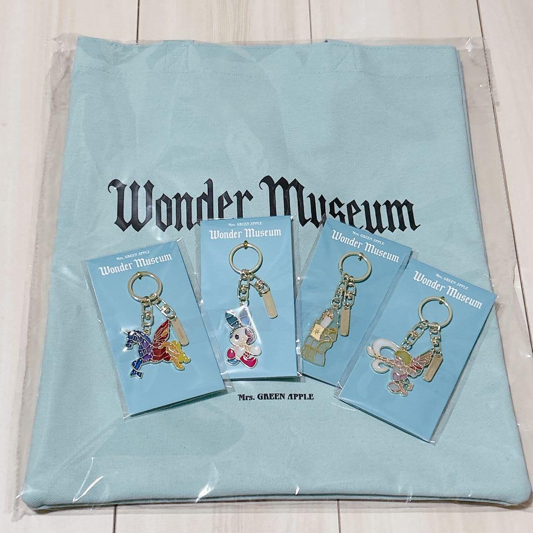 Wonder Museum キーホルダー ４種とトートバッグ(東京会場限定）