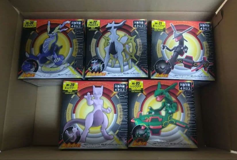 5個セット　未使用新品未開封　モンコレ　 ポケモン フィギュア タカラトミー