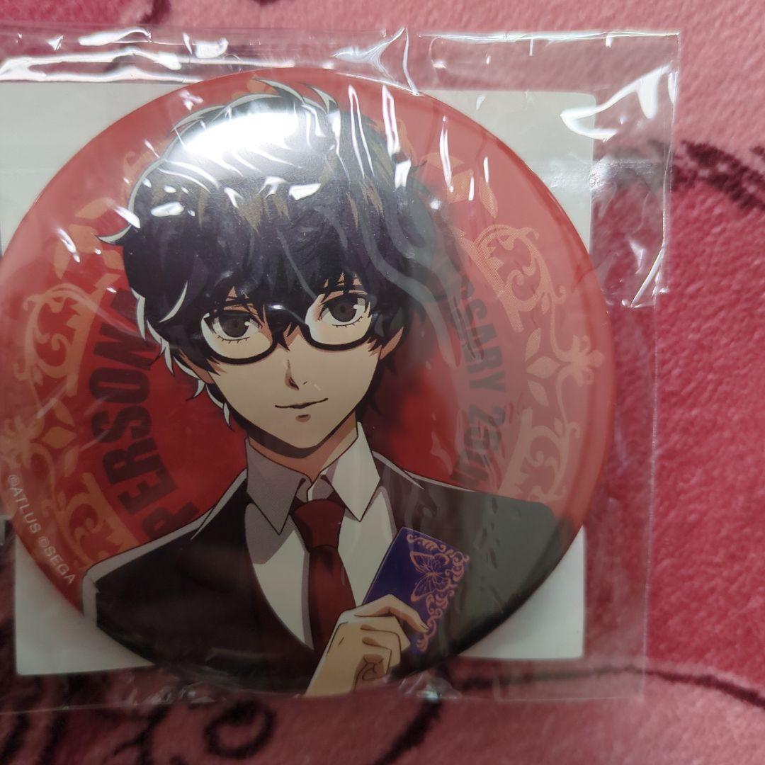 ペルソナ　セガ　ラッキーくじ　缶バッジ　コンプリートセット　主人公