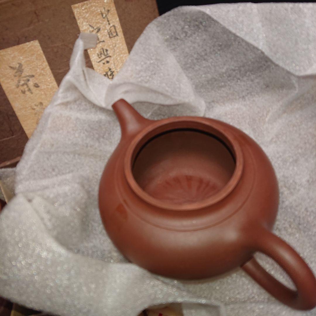 中国茶器セット年代物宣興紫砂壺