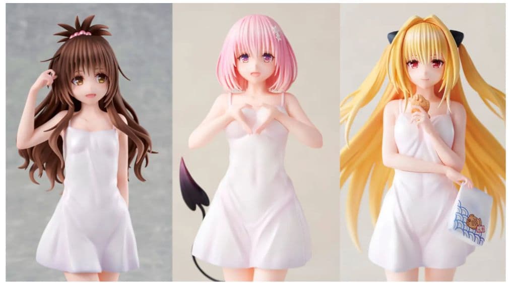 【原画展予約特典付】ToLOVEる 原画展フィギュア3体セット