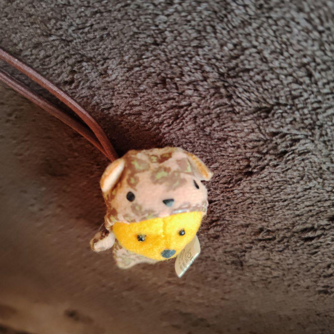 希少　ヒョウ柄プーさん着ぐるみヘアゴム