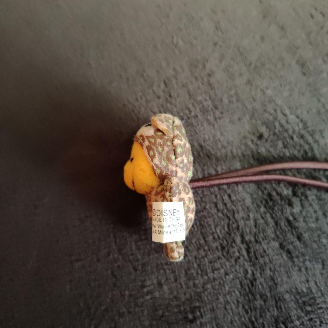 希少　ヒョウ柄プーさん着ぐるみヘアゴム