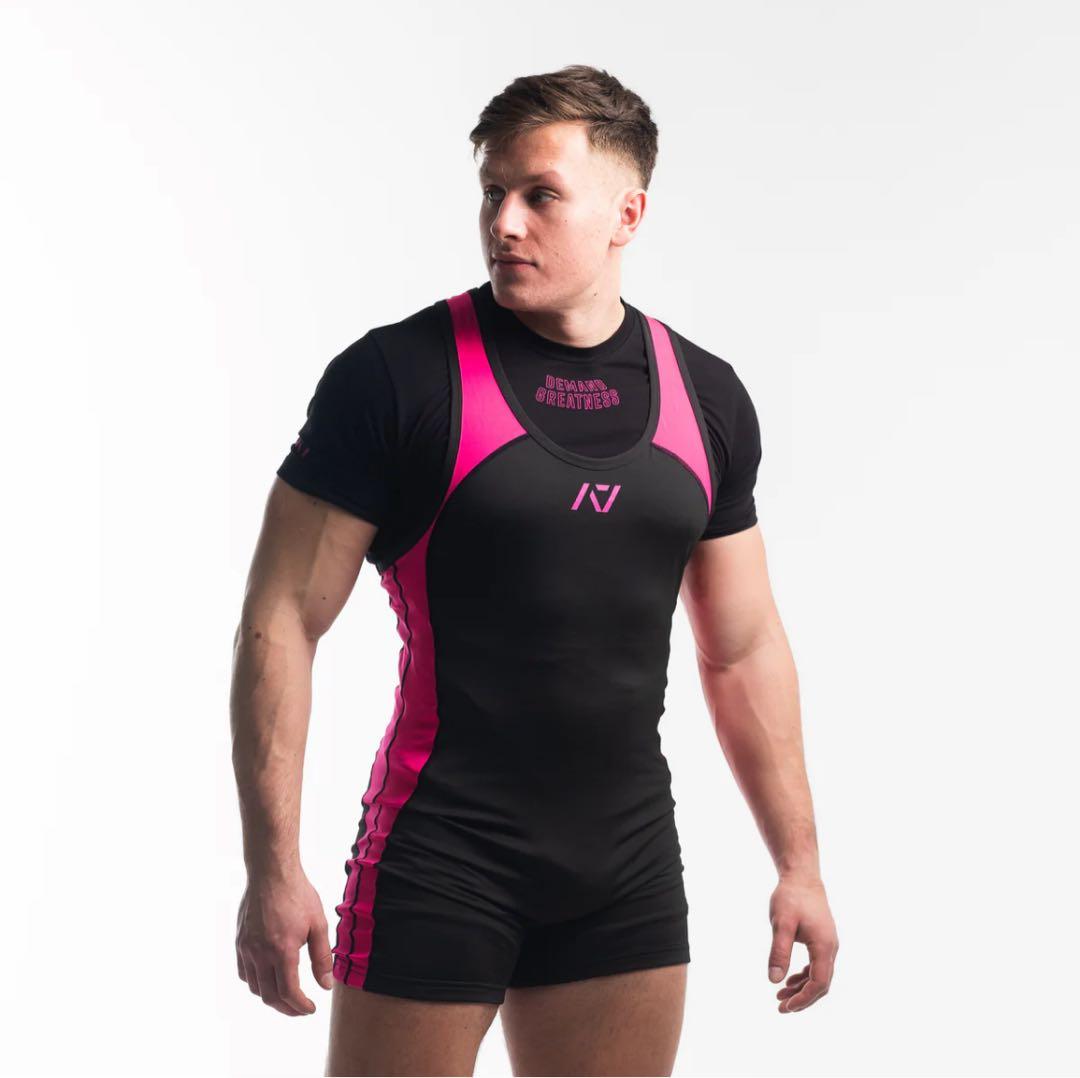 A7シングレット 黒、ピンク メンズL 新品