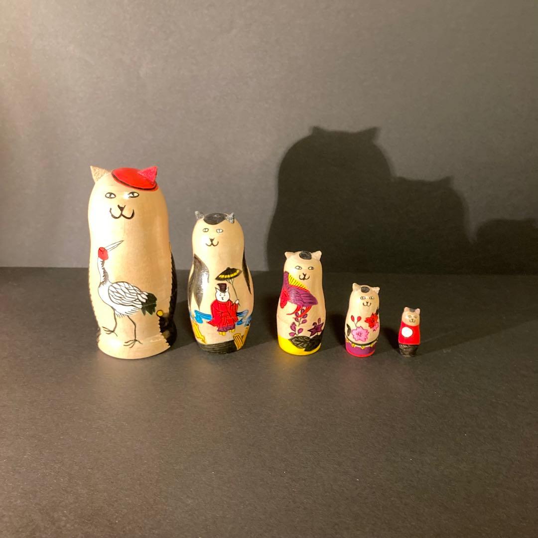 【超レア】花札 ネコリョーシカ（ねこりょーしか ）YURI SUGIHARA