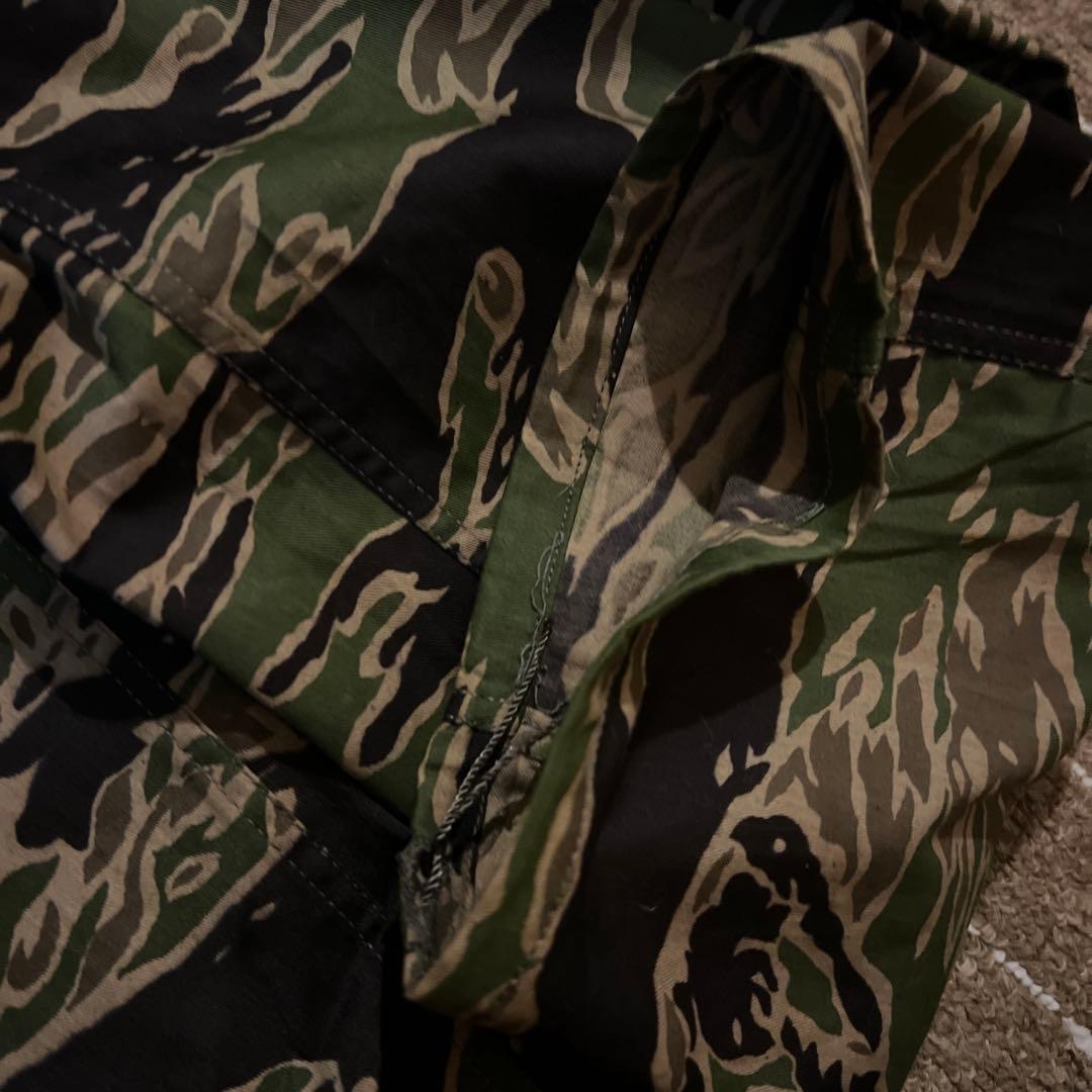 60S ベトナム戦　実物　タイガーストライプ　パンツ　ビンテージ　ミリタリー