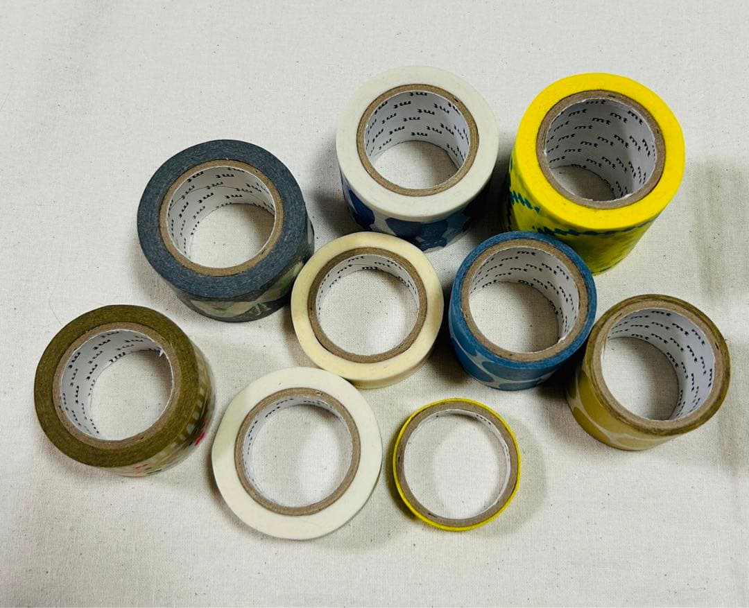 ミナペルホネン マスキングテープ　25個セット　廃盤　マステ　mt カモ井