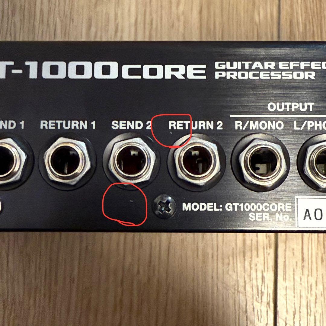 BOSS GT-1000 core FS-7 マルチエフェクター Roland