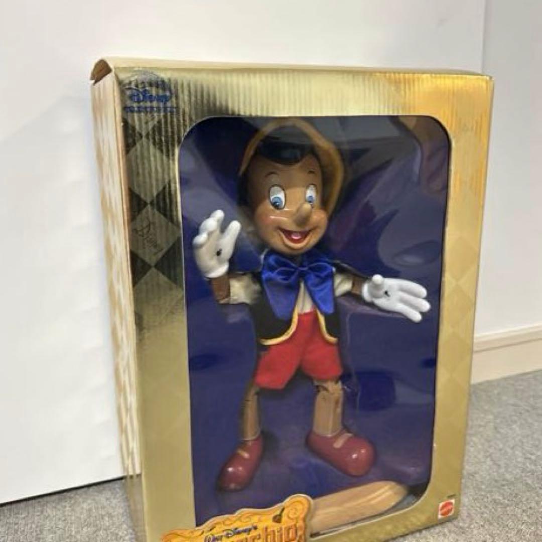 【未使用・箱あり】木製マリオネット ピノキオ ディズニー