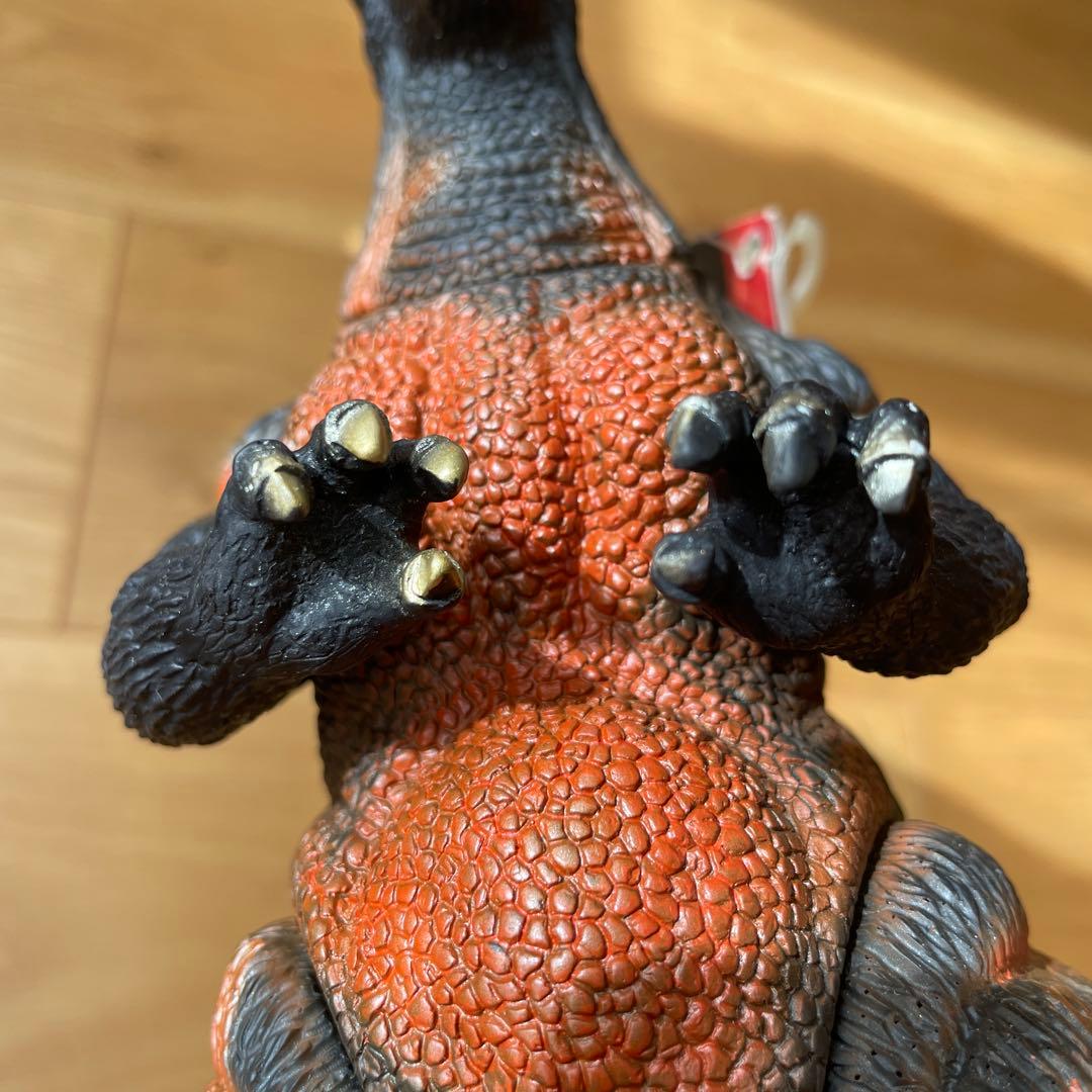 【希少タグ付】1995年 バーニングゴジラ ソフビ フィギュア 東宝