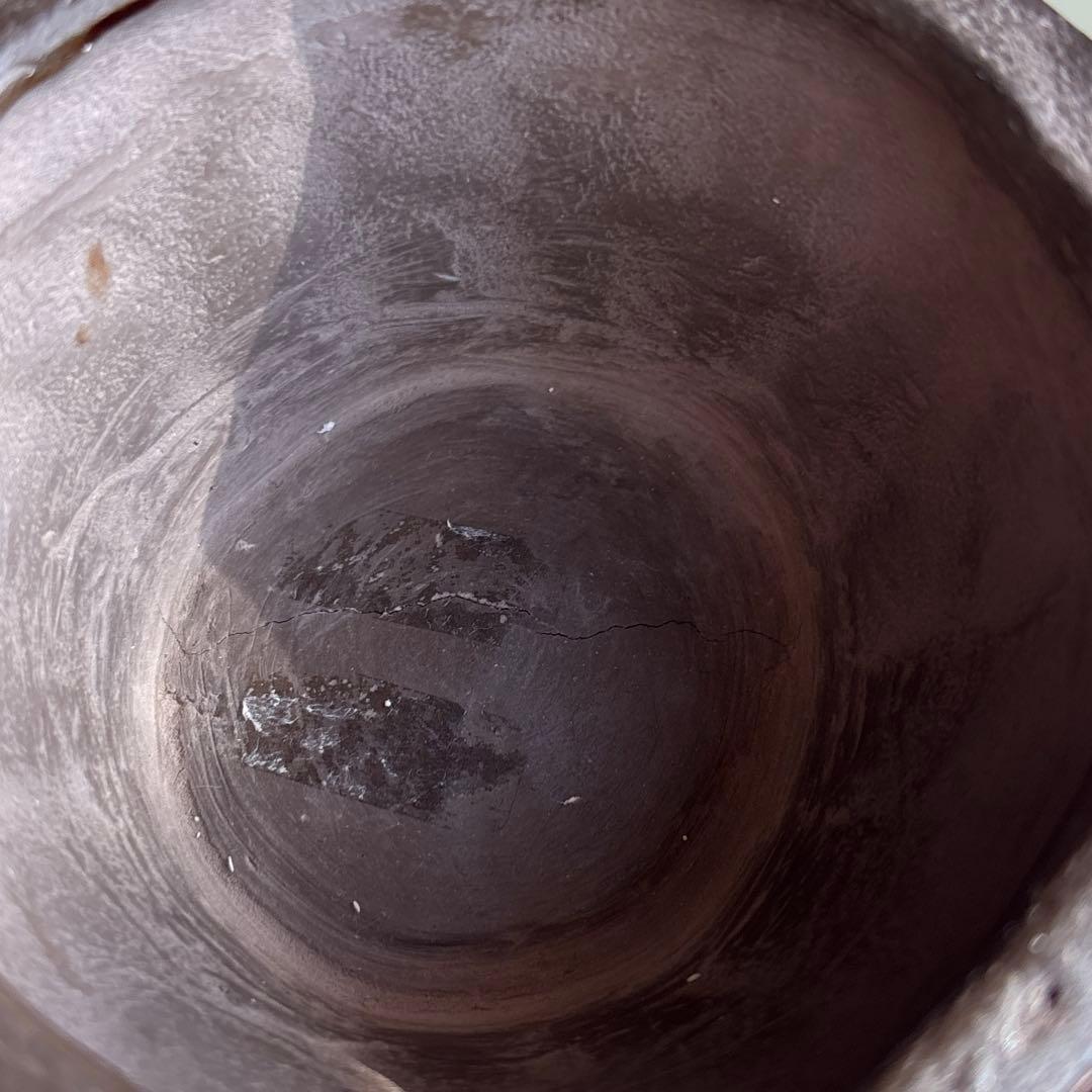 小崎陶仙造 台付浅鉢 美濃白川 共箱