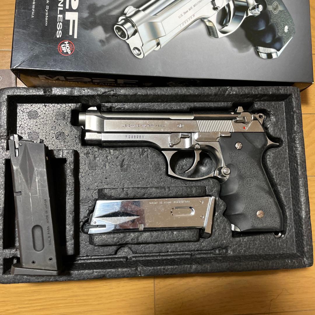 東京マルイ M92F ガスガン クロムステンレスモデル 予備マガジンセット