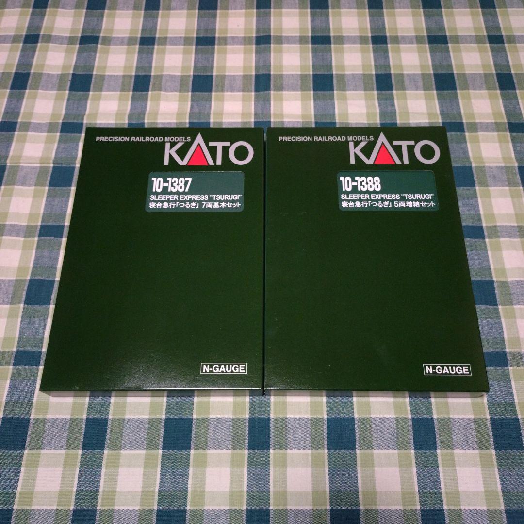 KATO 寝台急行「つるぎ」7両基本セット＆5両増結セット