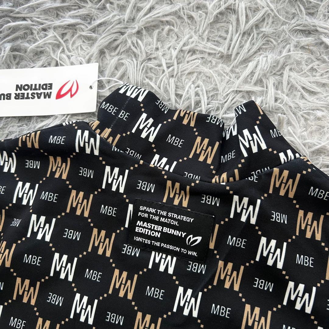 新品　マスターバニーエディション　ハイネック　長袖シャツ　裏起毛　モノグラム　0