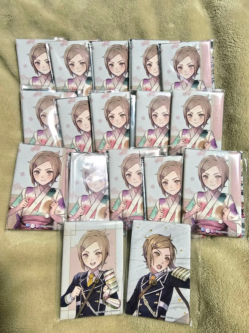 刀剣乱舞 包丁藤四郎 スクエア缶バッジ