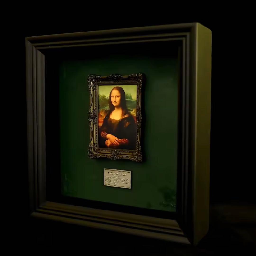 モナリザ ミニチュアアート ディスプレイアート