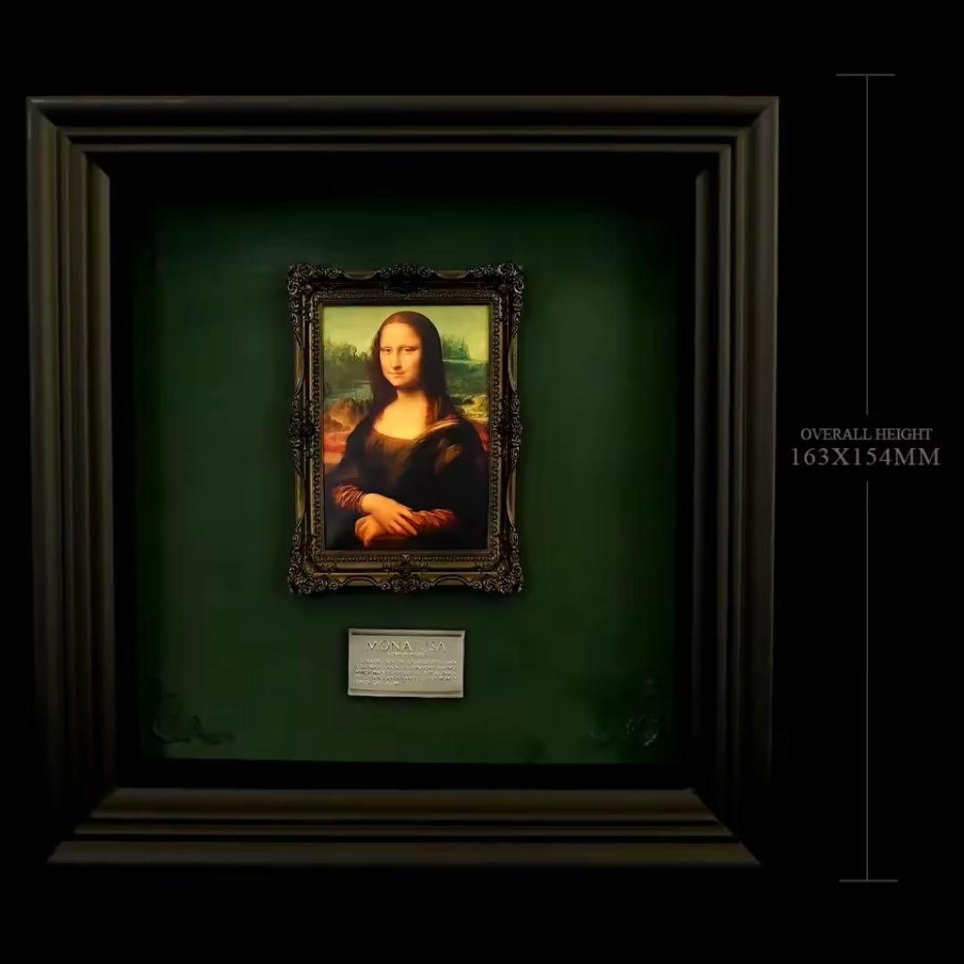 モナリザ ミニチュアアート ディスプレイアート