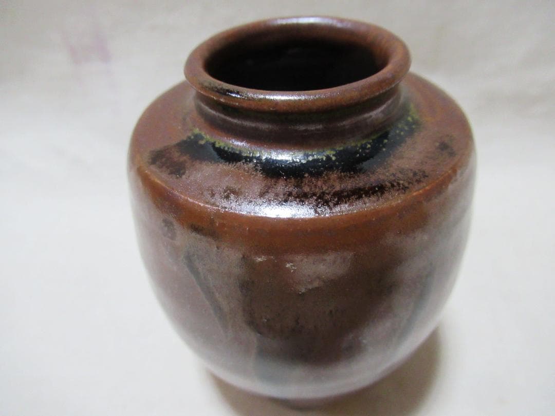 茶道具　美濃光寿造　茶入　大名物日野肩衝写　小林太玄極箱