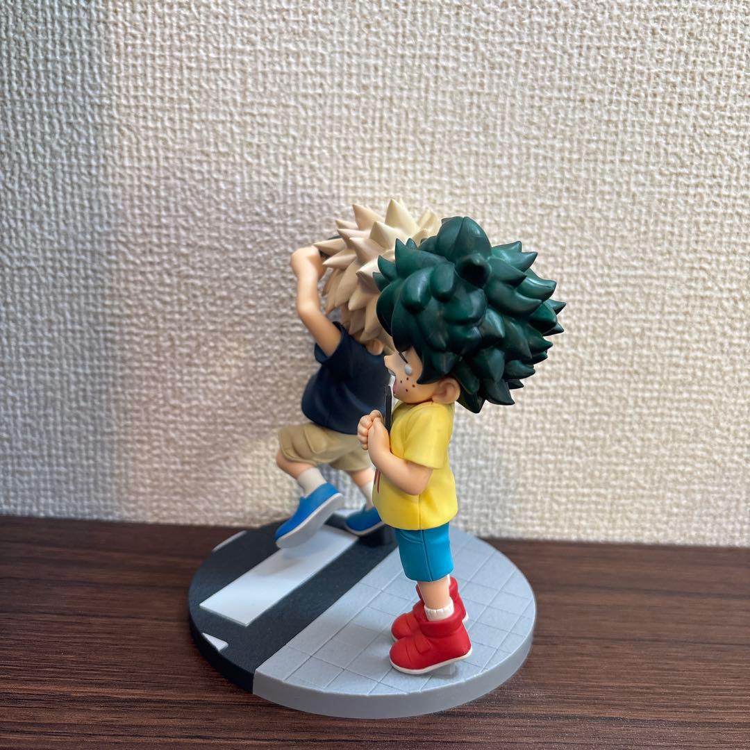 【初版】一番くじ　僕のヒーローアカデミア 連なる星霜　D賞　いずく•かつき開封品